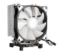 Raffreddatore d'aria CPU RGB Dual Heat Pipe per soluzioni di raffreddamento efficaci e funzionamento silenzioso, compatibile con una gamma di sistemi desktop (A400)