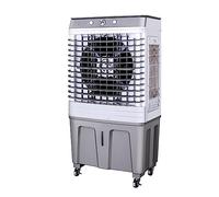 Raffreddatore d'Aria Evaporativo 4 in 1, Climatizzatore da Palude da 200W con Serbatoio Grande da 60 L, Ventola per Condizionamento Industriale con Oscillazione a 120°, per Patio, Fabbrica, Ufficio