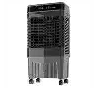 Raffreddatore d'aria evaporativo con Ice Box e grande serbatoio d'acqua, oscillazione automatica a 120°, 3 velocità, timer 12h, ventola di raffreddamento portatile 3 in 1 per casa e ufficio