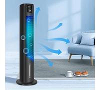 Raffreddatore d'aria evaporativo con oscillazione, umidificazione, telecomando, timer e impacchi di ghiaccio per il raffreddamento della stanza, della casa e dell'ufficio