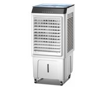 Raffreddatore d'aria evaporativo con serbatoio da 45 litri, AC portatile con timer 8H, 2 modalità, 3 velocità, oscillazione 90°, senza tubo necessario per uso interno ed esterno