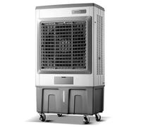 Raffreddatore D'aria Evaporativo, Condizionatore D'aria Industriale, Raffreddatore A Palude con Serbatoio D'acqua Da 26,4 Galloni, Oscillazione 90°+120°, Ventola Di Raffreddamento Ad Aria per Interni