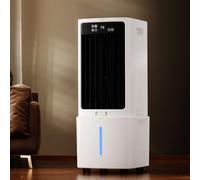 Raffreddatore D'Aria Evaporativo Portatile 12l, 3 Velocità Regolabili, Timer 12h, Telecomando, Ventilatore Di Raffreddamento D'Aria per Casa, Ufficio, Raffreddamento Di Piccoli Appartamenti