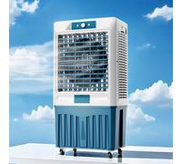 Raffreddatore d'aria evaporativo portatile con grande serbatoio d'acqua, ventola di raffreddamento ad alta CFM, per spazi interni ed esterni, facile controllo della manopola