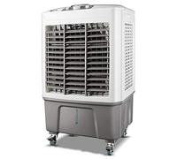 Raffreddatore d'aria evaporativo portatile, serbatoio 60 l, 4 ruote, oscillazione 120°, basso rumore, 3 velocità, raffreddamento fino a 60 m², per uso domestico interno