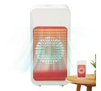 Raffreddatore d'aria evaporativo,Ventilatore di raffreddamento 'aria da scrivania,Ventole di raffreddamento personali Raffreddatori evaporativi | Ventilatore umidificatore silenzioso con 7 luci