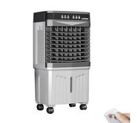 Raffreddatore d'aria evaporativo, ventola di raffreddamento portatile 3 in 1 con timer 12H, oscillazione 120°, telecomando, serbatoio dell'acqua da 13,2 litri, 4 confezioni di ghiaccio per uso interno