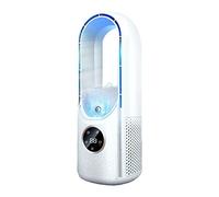 Raffreddatore d'aria evaporativo Ventola di raffreddamento portatile Silenziosa Ventilatore da tavolo alimentato USB a 6 velocità per camera da letto Home Office Condizionatore portatile per camera da
