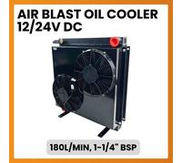 Raffreddatore D'Aria Idraulico A Olio 12V DC E 24V DC, 180L/Min 1-1/4" BSP