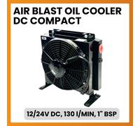 Raffreddatore D'Aria Idraulico Compatto 12V DC E 24V DC, 90L/Min 3/4" BSP