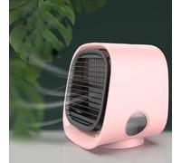 Raffreddatore d'aria Ori Breeze, condizionatore Oribreeze, condizionatore da tavolo Ori Breeze con ventola di raffreddamento con luce notturna Piccolo condizionatore portatile da tavolo(Pink)