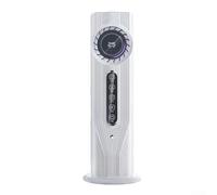 Raffreddatore d'aria portatile 3 in 1, ventilatore per condizionatore d'aria, con serbatoio e filtri staccabili, per casa, ufficio, camere da letto e asili, 35 x 19 x 18 cm (bianco)