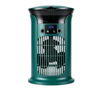 Raffreddatore d'Aria Portatile 3 in 1, Ventola di Raffreddamento Personale USB con Nebbia umidificante fine e Luce Notturna a LED, 3 velocità del silenziose Regolabili Mini Frigorifero da Tavolo