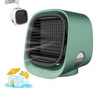 Raffreddatore d'aria portatile, alimentato tramite USB, piccolo condizionatore d'aria per stanza, raffreddamento ad acqua, mini AC per famiglia e viaggi