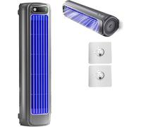 Raffreddatore d'aria portatile, alimentato tramite USB, ventilatore da tavolo con 3 velocità, design silenzioso senza lama per ufficio, auto, campeggio, compatto e ad alta efficienza energetica