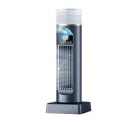 Raffreddatore d'aria portatile senza serbatoio ventilatore USB nebulizzatore evaporativo per casa ufficio personale con funzione rinfrescante silenziosa e design moderno (A, One Size)
