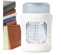 Raffreddatore D'aria Portatile, Serbatoio Acqua Da 600 Ml Per Ventilatore, Ventilatore Di Raffreddamento Del Condizionatore Portatile Ventilatore Di Raffreddamento Ricaricabile, 3 Velocità Ventilatore