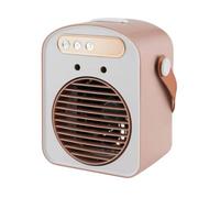 Raffreddatore D'aria, Raffreddamento Ricaricabile Con Nebulizzazione Senza Lama, Ventilatore Da Tavolo Alimentato A Batteria, Termoplastico ABS Ad Alto Impatto, Camera Da Ufficio Viaggi Estivi C