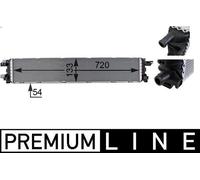 Raffreddatore dell'aria di sovralimentazione MAHLE CIR 13 000P A5 (8T3) 3 2011-