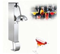 Raffreddatore di Bicchieri Alta Capacità 600 Bicchieri/Ora & Ghiacciatore CO2 Rapido, Congela a -45°C Istantaneamente, Basso Consumo 25g/Bicchiere, Commerciale per Bar e Pub(Classic)