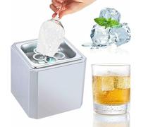 Raffreddatore di Bicchieri Istantaneo 6 Secondi & Congelatore Commerciale, Raffredda Rapidamente a -45°C con LED, per 600 Bicchieri/Ora, per Birra, Vino, Cocktail in Bar e Cucine(Upgraded)