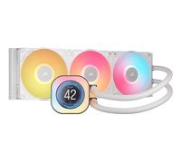 CORSAIR iCUE LINK TITAN 360 RX LCD AIO, 360mm Radiator, Liquid CPU Cooler - Bianco CW-9061026-WW