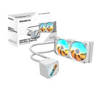 GIGABYTE GAMING 240 ICE Dissipatore a Liquido per CPU - 2x120mm Ventole ARGB, meccanismo di bloccaggio a scorrimento, DAISY-CHA NEW