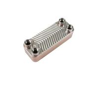 Raffreddatore di Mosto Scambiatore di Calore brasato a Piastre da 1/2" BSP Femmina, refrigeratore for Acqua e Olio, Mosto(10 Plates)