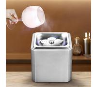 Raffreddatore di vetro, congelatore a tazza a CO2, congelamento rapido 6s, zero residui e LED, grado commerciale, for ristorante, discoteca, cocktail