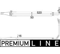 Raffreddatore D'Olio MAHLE CLC 10 000P, Sterzo per MERCEDES-BENZ
