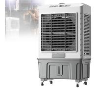 Raffreddatore evaporativo, telecomando da 50 litri, ventilatore industriale a 3 velocità per ambienti grandi, umidificatore con ruote, condizionatore d'aria a risparmio energetico per il