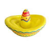 Raffreddatore gonfiabile per feste Sombrero Ice Bucket | Piscina Secchio per il ghiaccio per donne uomini viaggiatori Spiaggia Lago Riunioni a tema Cortile Campeggio Viaggi Picnic