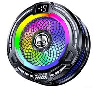 Raffreddatore magnetico per telefono alimentato con intelligenza artificiale con uscita di raffreddamento da 30 W, controllo intelligente della temperatura, RGB per effetti di illuminazione, adatto