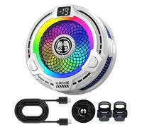 Raffreddatore magnetico per telefono - Raffreddatore per telefono | Raffreddamento rapido mobile, radiatore leggero da 30 W Radiatore di raffreddamento portatile magnetico Velocità regolabile, per sma