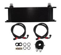 Raffreddatore olio per auto, radiatore 'olio, 13 linee, ricambio per componenti motore, radiatore 'olio per la maggior parte dei veicoli