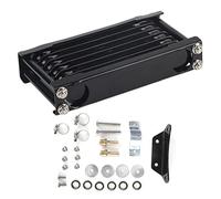 Raffreddatore olio per moto | Radiatore universale in alluminio per 100-250cc Off - Motorcycle stradale/ATV/CARRACE DE SINCE | Il thread 12x1,25 riduce la temperatura del