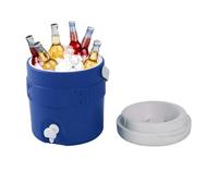 Raffreddatore per bevande isolato - 3,8 l refrigeratore da campeggio a lunga durata | refrigeratori portatili per bevande | Servizio bevande per eventi all'aperto, feste, picnic spiaggia mantiene