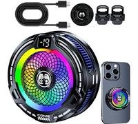 Raffreddatore Per Cellulare Mini Ventola di Raffreddamento Portatile, | Raffreddatore Magnetico Leggero Per Telefono per Live Streaming, Vlogging all'aperto, Giorni Caldi Estiv