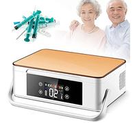 Raffreddatore per insulina, Custodia portatile per refrigeratore per insulina, Mini frigorifero Raffreddatore per insulina ~8 ℃ per insulina, siero, conservazione di colliri, viaggi, aereo, Bianc