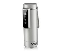 Raffreddatore per insulina, refrigeratore per farmaci portatile da 0-18 ℃ da viaggio Tazza con display della temperatura alimentato tramite USB per 1-5 penne, bianco.