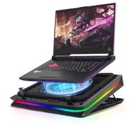 Raffreddatore per Laptop, Base raffreddamento PC portatile di Notebook da 13-19 Pollici, Raffreddatore Portatile con velocità regolabile, ventola turbo extra-large da 18 cm, hub USB a 3 porte