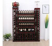 Raffreddatore per vino in legno massello, elegante da pavimento, resistente, decorazione per bar e soggiorno, ideale per taverna e casa per gli amanti del vino.