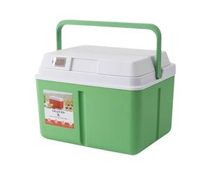 Raffreddatore portatile - Mini contenitore refrigerante 5 l 8 l verde con indicatore di temperatura integrato | Contenitore isolato per il pranzo campeggio picnic all'aperto robusto durevole e fresco