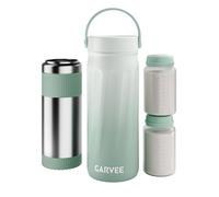 Raffreddatore portatile per latte materno da 22oz con tecnologia di raffreddamento a 360° per 24 ore borsa frigo per latte con 2 biberon per conservazione latte materno per esterni lavoro viaggi