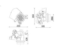 Raffreddatore, ricircolo dei gas di scarico MAHLE CE 40 000P per A1 1.8 2015-