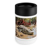 Raffreddatore rigido a forma di coccodrillo che si crogiola al sole, resistente e facile da trasportare, refrigeratore isolato con ritenzione del ghiaccio, resistente alle perdite, portatile come