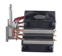 Raffreddatore termoelettrico Peltier da 12 V, modulo di refrigerazione a semiconduttore con ventola per di raffreddamento ad acqua fai-da-te, kit di raffreddamento per acqu