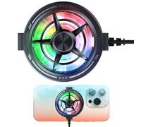 Raffreddatore Ventilatore Smartphone Illumina il forte vento a basso