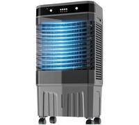 Raffreddore d'Aria Portatile efficiente dall'energia con Telecomando, Serbatoio dell'Acqua 50L, Timer di 12 Ore, CA evaporativo a Basso Rumore per Camper da Letto