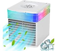 Raffrescatore Camper - Raffreddatore Ad Aria 4 in 1 Raffrescatori Evaporativi - 3 velocità Regolabili Mini Air Conditioner, Ufficio A Casa Lavoro All'Aperto